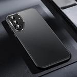 For Samsung Galaxy S25 5G SULADA Skin Feel Matte Shockproof Phone Case(Black)