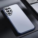 For Samsung Galaxy S25 Ultra 5G SULADA Skin Feel Matte Shockproof Phone Case(Blue)