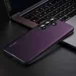 For Samsung Galaxy S25 5G SULADA 600D Kevlar Texture PC Shockproof Phone Case(Purple)