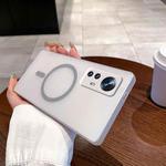 For Xiaomi 12 Fine Hole Ice Fog MagSafe PC Phone Case(Titanium Grey)