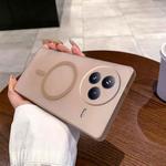 For Xiaomi Civi 5 Pro Fine Hole Ice Fog MagSafe PC Phone Case(Gold)