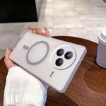 For Xiaomi Civi 5 Pro Fine Hole Ice Fog MagSafe PC Phone Case(Titanium Grey)