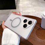For Huawei Pura 80 5G Fine Hole Ice Fog MagSafe PC Phone Case(Titanium Grey)