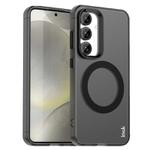 For Samsung Galaxy S25 5G IMAK Candy Series Shockproof MagSafe Phone Case(Black)