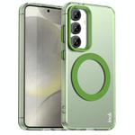 For Samsung Galaxy S25 5G IMAK Candy Series Shockproof MagSafe Phone Case(Green)