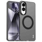 For Samsung Galaxy S25 Edge 5G IMAK Candy Series Shockproof MagSafe Phone Case(Black)