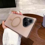 For Huawei Pura 80 Pro 5G Ice Fog MagSafe PC Phone Case(Gold)