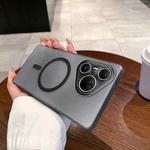 For Huawei Pura 80 Ultra 5G Ice Fog MagSafe PC Phone Case(Transparent Black)