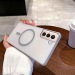 For Samsung Galaxy S21+ 5G Ice Fog MagSafe PC Phone Case(Titanium Grey)