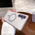 For Samsung Galaxy S25+ 5G Ice Fog MagSafe PC Phone Case(Titanium Grey)