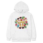 Summer Printed Fleece Hooded Sweatshirt Print On Your Demand, Size:XXL(White)