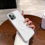 For iPhone 11 Pro Ice Fog MagSafe PC Phone Case(White)