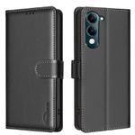 For vivo Y29S 5G Global Litchi Texture RFID Anti-theft Leather Phone Case(Black)