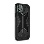 For iPhone 12 / 12 Pro Butterfly Shadow Shockproof Full Coverage TPU Soft Case(Black)
