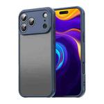 For iPhone 17 Pro Max Fan Dun Series TPU Hybrid PC Frosted Phone Case(Blue)