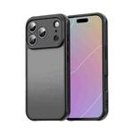 For iPhone 17 Pro Fan Dun Series TPU Hybrid PC Frosted Phone Case(Black)