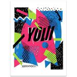Vitality Frameless Canvas Decorative Painting Print On Your Demand, Size:13x18cm