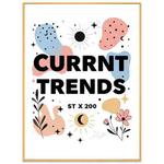 Current Trends Decorative Painting with Aluminum Alloy Frame Print On Your Demand, Size:15x20cm