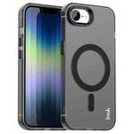 For iPhone 16e IMAK Candy Series Shockproof MagSafe Phone Case(Black)