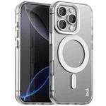 For iPhone 16 Pro Max IMAK Candy Series Shockproof MagSafe Phone Case(White)