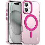 For iPhone 17 IMAK Candy Series Shockproof MagSafe Phone Case(Red)