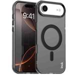 For iPhone 17 Air IMAK Candy Series Shockproof MagSafe Phone Case(Black)