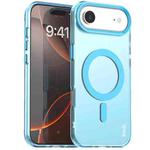 For iPhone 17 Air IMAK Candy Series Shockproof MagSafe Phone Case(Blue)