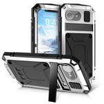For iPhone 16e IP68 Waterproof Dustproof Shockproof Phone Case(Silver)