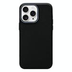 For iPhone 11 Pro Max Litchi Texture TPU Phone Case(Black Grey)