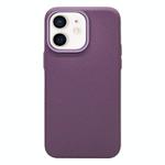 For iPhone 11 Litchi Texture TPU Phone Case(Purple)