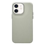 For iPhone 11 Litchi Texture TPU Phone Case(Rock White)