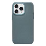 For iPhone 11 Pro Litchi Texture TPU Phone Case(Wave Blue)
