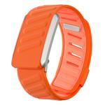 For WHOOP 4.0 Silicone Sports Watch Band(Orange+Light Orange)