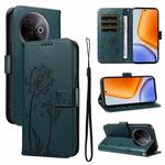 For vivo Y39 5G Global Dandelion Embossed Pattern Flip Leather Phone Case(Blue)