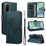 For Redmi A5 4G 173.3mm Dandelion Embossed Pattern Flip Leather Phone Case(Blue)