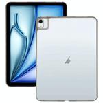 For iPad Air 11 2025 / 2024 Color TPU Hybrid Clear Acrylic Tablet Case(Black)