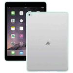 For iPad 9.7 2017 / 2018 / Air 2 Color TPU Hybrid Clear Acrylic Tablet Case(Green)