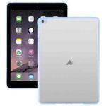 For iPad 9.7 2017 / 2018 / Air 2 Color TPU Hybrid Clear Acrylic Tablet Case(Ice Blue)