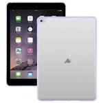 For iPad 9.7 2017 / 2018 / Air 2 Color TPU Hybrid Clear Acrylic Tablet Case(Taro Purple)