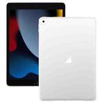For iPad 10.2 2021 / Air 10.5 2019 Color TPU Hybrid Clear Acrylic Tablet Case(Transparent)