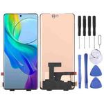 For vivo Y78+ OLED LCD Screen with Digitizer Full Assembly with Fingerprint Identification