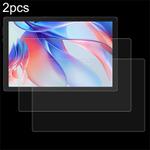 For Whitedeer C10 10.1 2pcs 9H 0.3mm Explosion-proof Tempered Glass Film