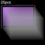 For Terra Pad 1007 10.95 25pcs 9H 0.3mm Explosion-proof Tempered Glass Film