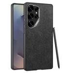For Samsung Galaxy S24 Ultra 5G GKK Metal Paint Skin Feel Suede Full Coverage Phone Case(Black)