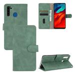 For Blackview A80 Pro Solid Color Skin Feel Magnetic Buckle Horizontal Flip Calf Texture PU Leather Case with Holder & Card Slots & Wallet(Green)