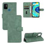 For UMIDIGI A7 Pro Solid Color Skin Feel Magnetic Buckle Horizontal Flip Calf Texture PU Leather Case with Holder & Card Slots & Wallet(Green)