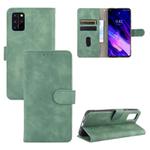 For UMIDIGI S5 Pro Solid Color Skin Feel Magnetic Buckle Horizontal Flip Calf Texture PU Leather Case with Holder & Card Slots & Wallet(Green)