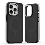 For iPhone 13 Pro Max Dual-Color Skin Feel MagSafe Phone Case(Black Grey)