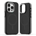 For iPhone 13 Pro Dual-Color Skin Feel MagSafe Phone Case(Black Grey)