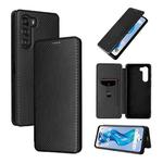 For ZTE Nubia S 5G A403ZT Carbon Fiber Texture Flip Leather Phone Case(Black)